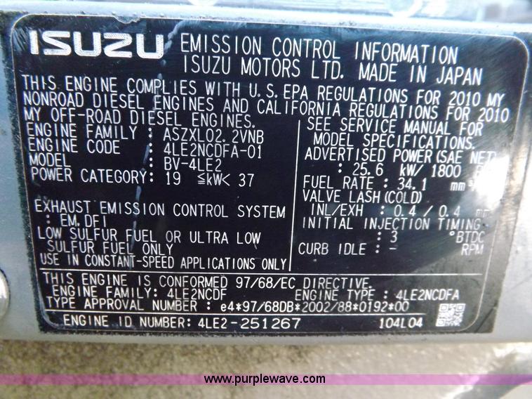 image for item I9189 Multiquip DCA25U512 25 kW generator