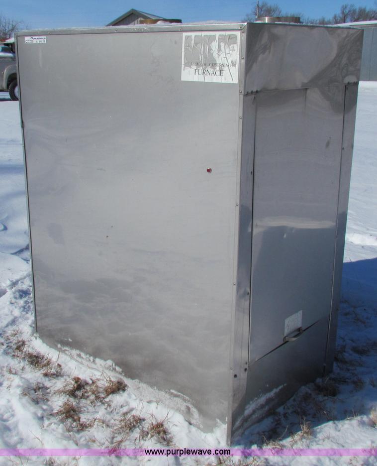 Hardy H2 outdoor wood burning furnace Item AJ9492 selling at SOLD
