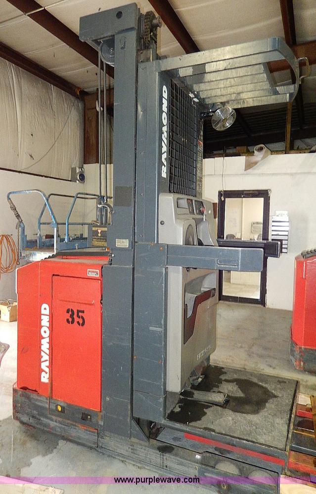 image for item AP9200 2003 Raymond EASi-0PC30TT electric warehouse picker forklift