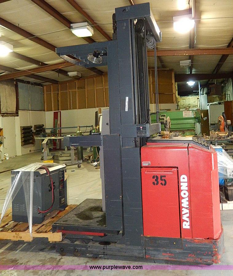 image for item AP9200 2003 Raymond EASi-0PC30TT electric warehouse picker forklift