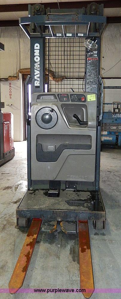 image for item AP9201 2003 Raymond SCR100-18-750T1 electric warehouse picker forklift