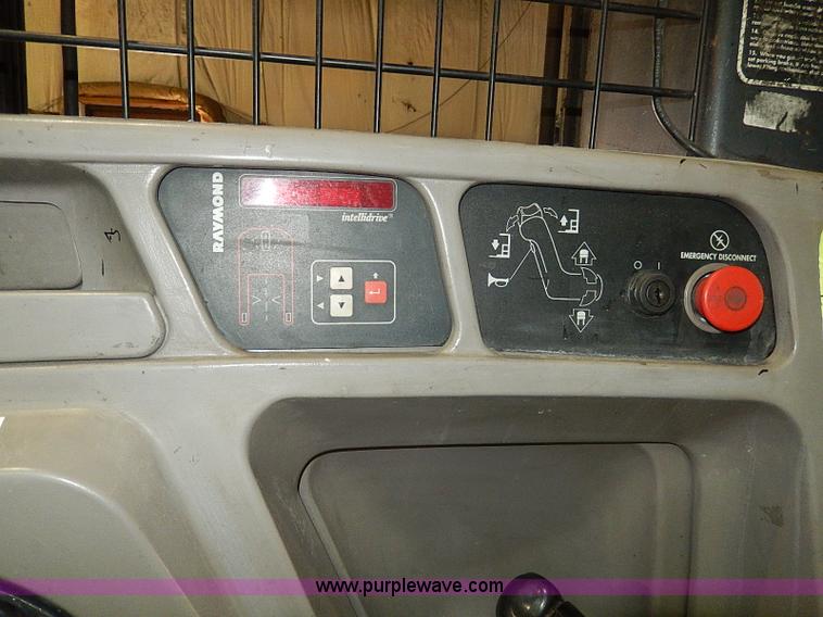 image for item AP9201 2003 Raymond SCR100-18-750T1 electric warehouse picker forklift