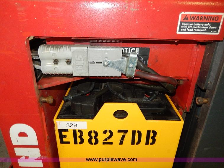 image for item AP9201 2003 Raymond SCR100-18-750T1 electric warehouse picker forklift