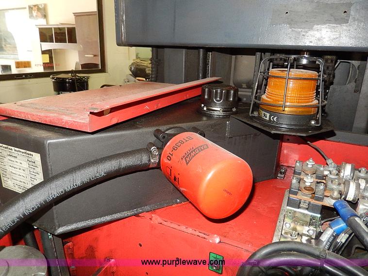 image for item AP9201 2003 Raymond SCR100-18-750T1 electric warehouse picker forklift