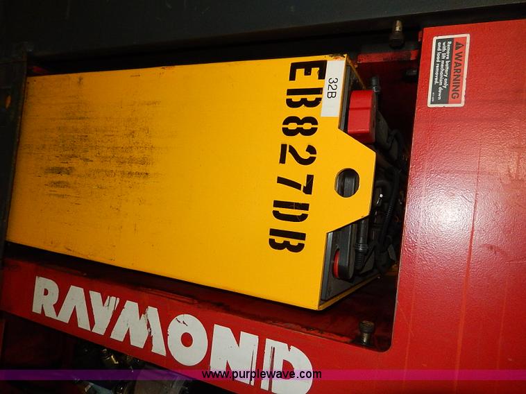 image for item AP9201 2003 Raymond SCR100-18-750T1 electric warehouse picker forklift