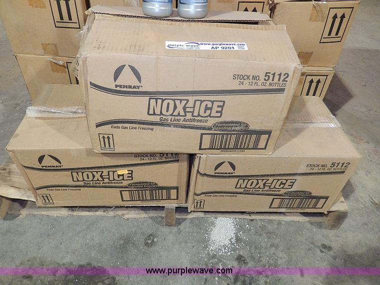 (72) bottles of NoIce gas line antifreeze in Salina, KS Item AP9204