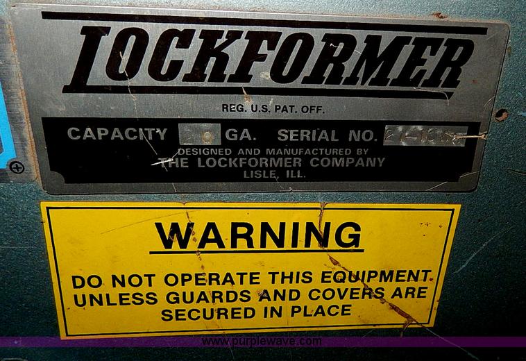 image for item AU9777 (2) forming machines