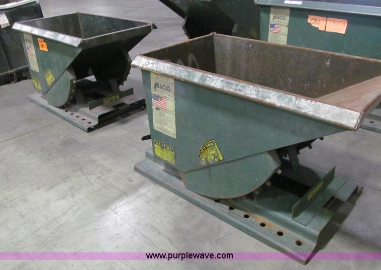image for item AX9510 (2) Jesco 211305 dumpsters