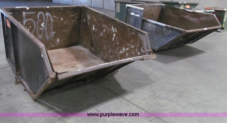 image for item AX9511 (3) steel dumpsters