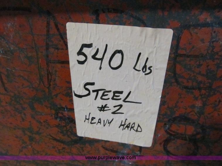 image for item AX9512 Steel dumpster