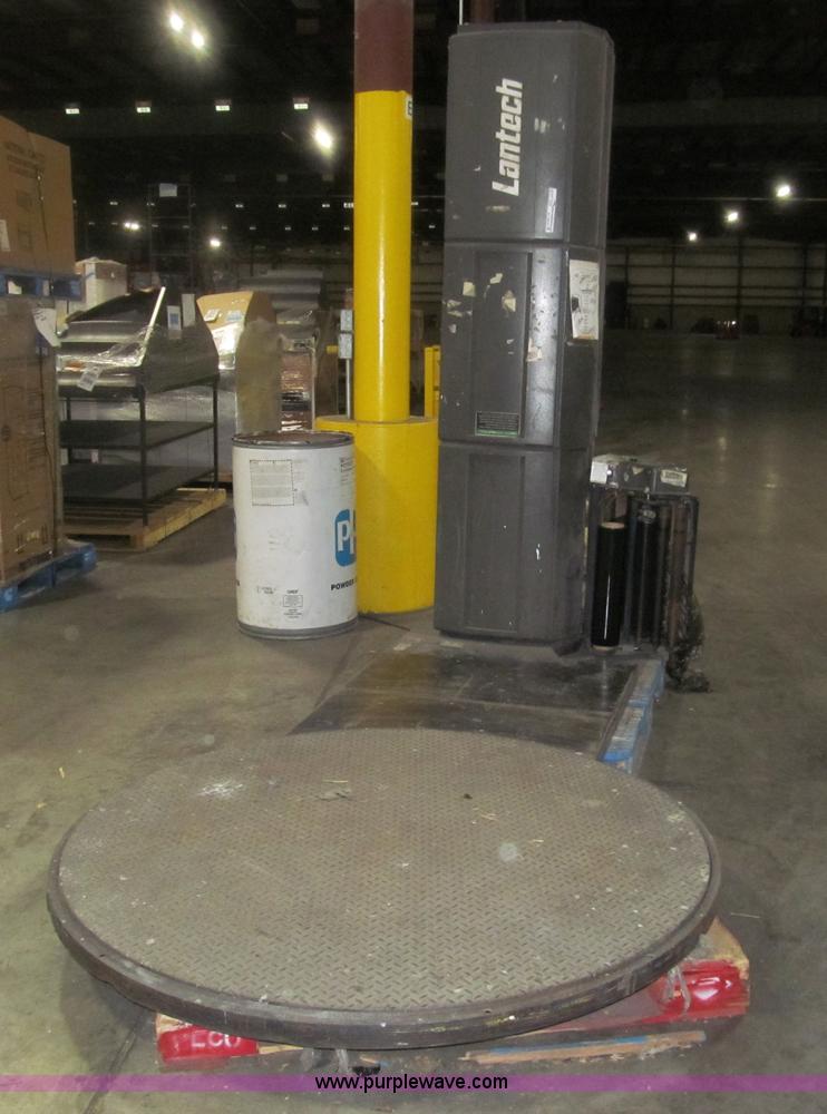 image for item AY9919 Lantech Industrial pallet shrink wrap machine