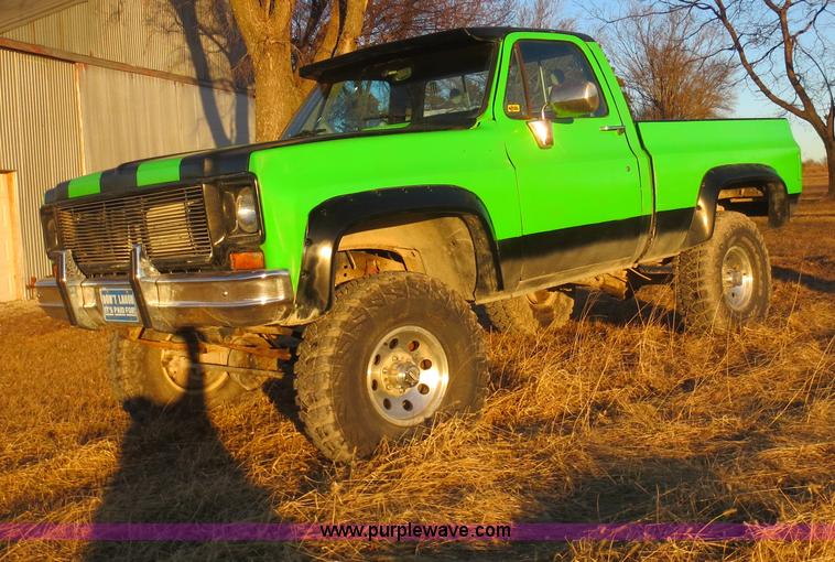 image for item F6748 1978 Chevrolet 1500 pickup truck