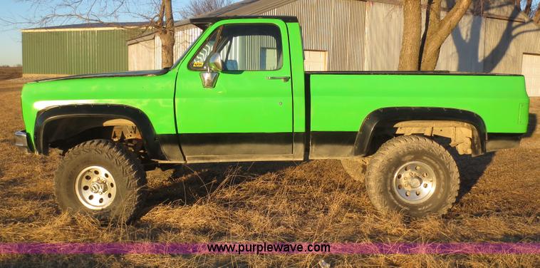 image for item F6748 1978 Chevrolet 1500 pickup truck