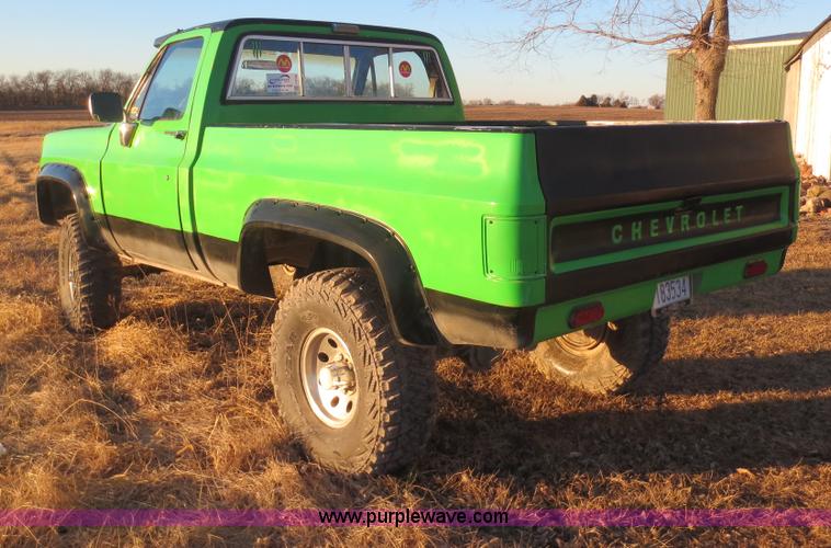 image for item F6748 1978 Chevrolet 1500 pickup truck