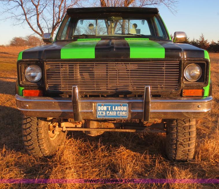 image for item F6748 1978 Chevrolet 1500 pickup truck