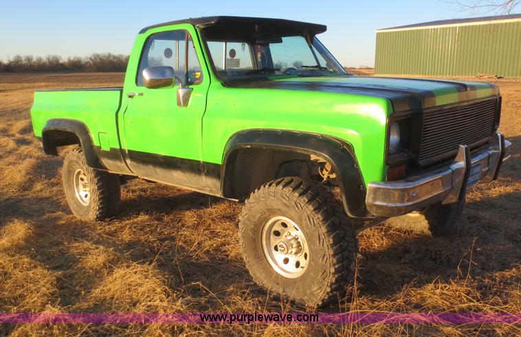 image for item F6748 1978 Chevrolet 1500 pickup truck