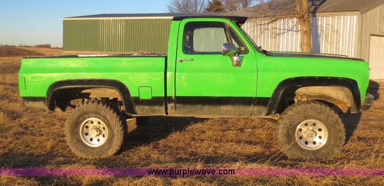image for item F6748 1978 Chevrolet 1500 pickup truck