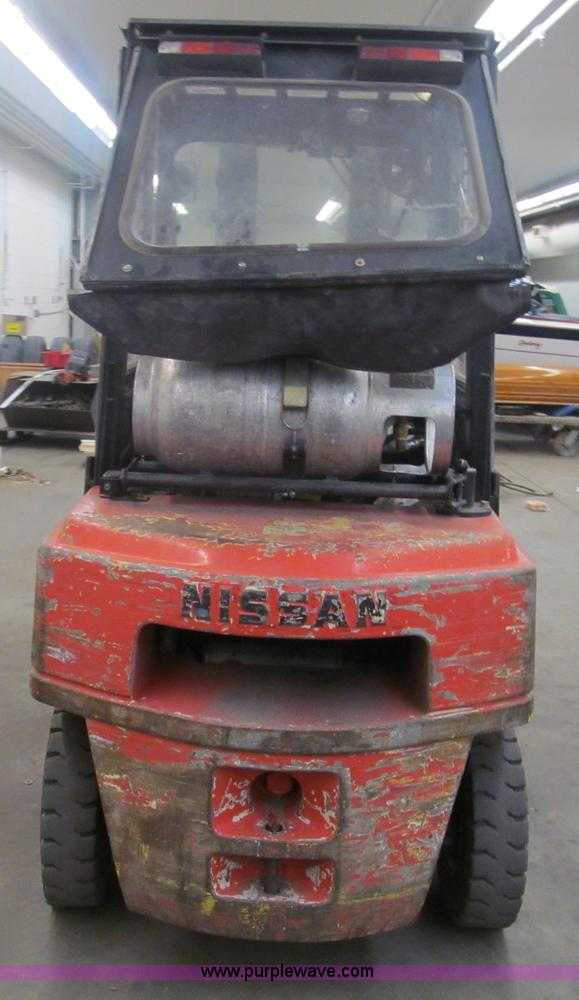 image for item G9603 Nissan 50 forklift