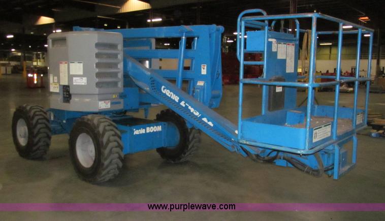 image for item G9604 1986 Genie Z45/22 articulating boom lift