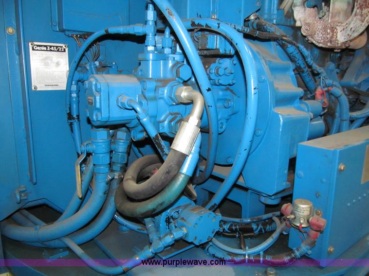 image for item G9604 1986 Genie Z45/22 articulating boom lift