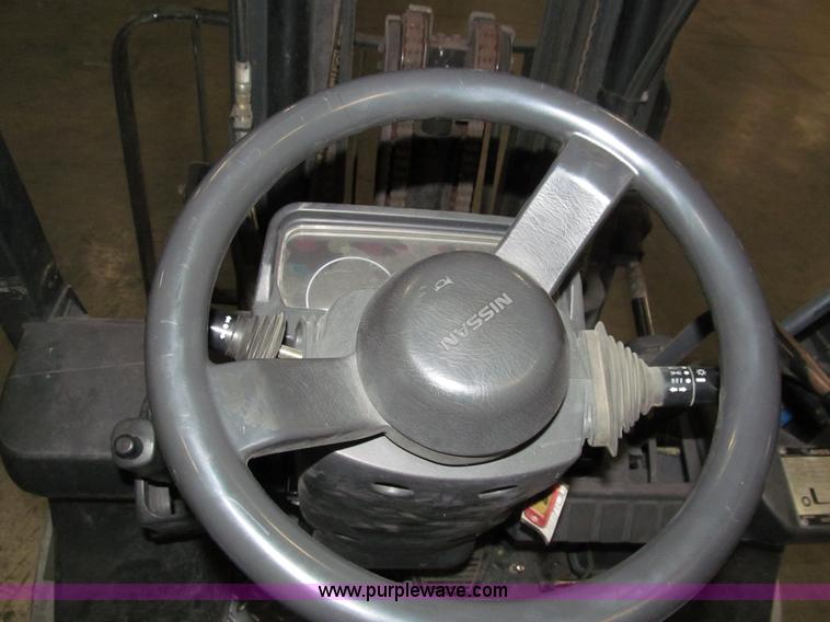 image for item G9608 Nissan 50 forklift