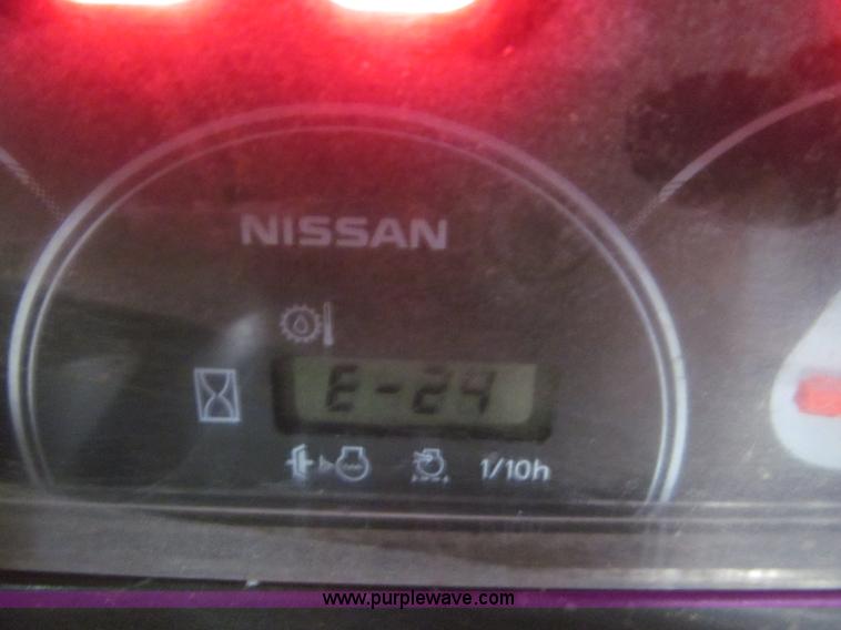 image for item G9608 Nissan 50 forklift