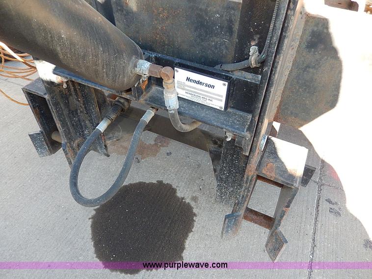 image for item H1284 Henke 11' snow plow