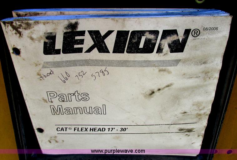 image for item F4831 2009 Lexion F530 30' flex head