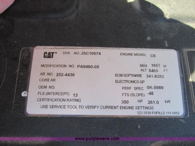 image for item F4833 2009 Lexion 575R RWA combine