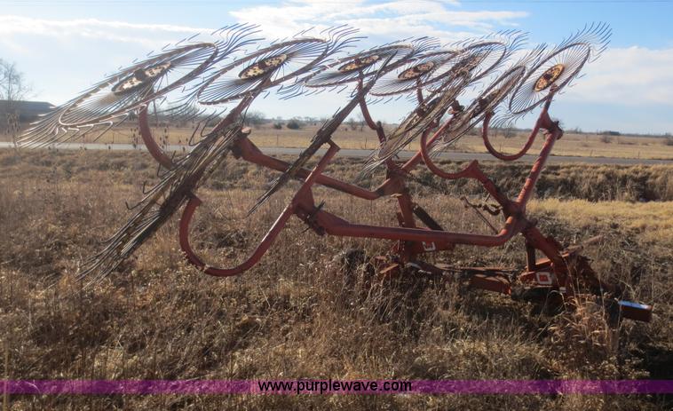 image for item F6769 Befco 10 wheel hay rake