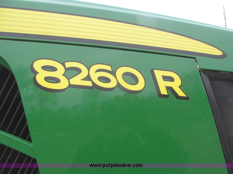 image for item F7228 2011 John Deere 8260R MFWD tractor