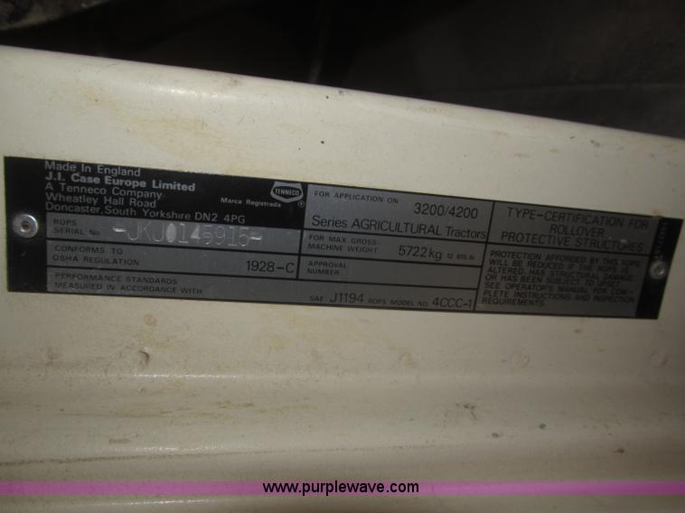 image for item F7229 1994 Case IH 4210 utility tractor