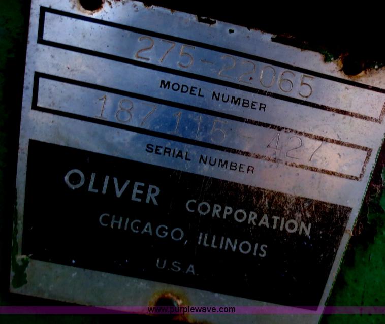 image for item F8132 1967 Oliver 1750 tractor