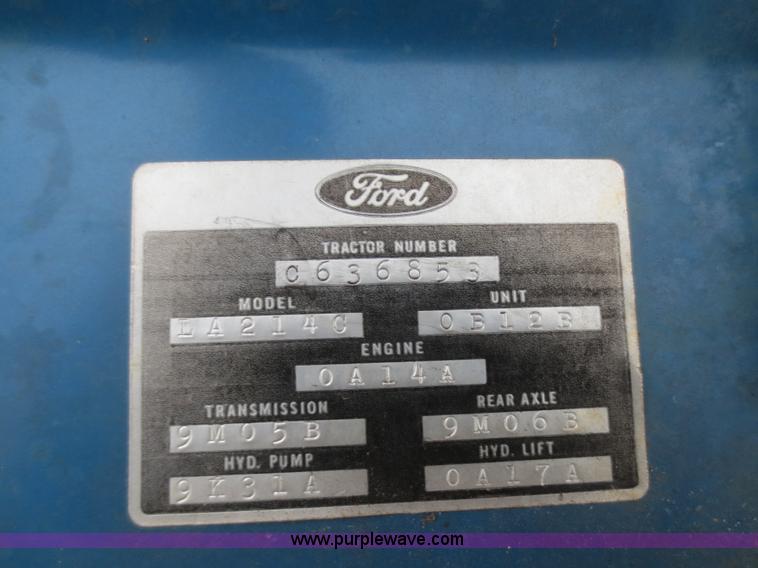image for item F8165 1980 Ford 5600 tractor