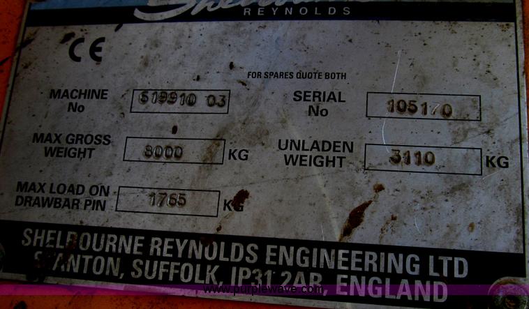 image for item G2226 Shelbourne-Reynolds Powermix popular tub grinder