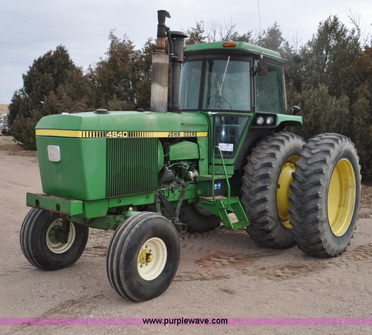 image for item G6379 1982 John Deere 4840 tractor