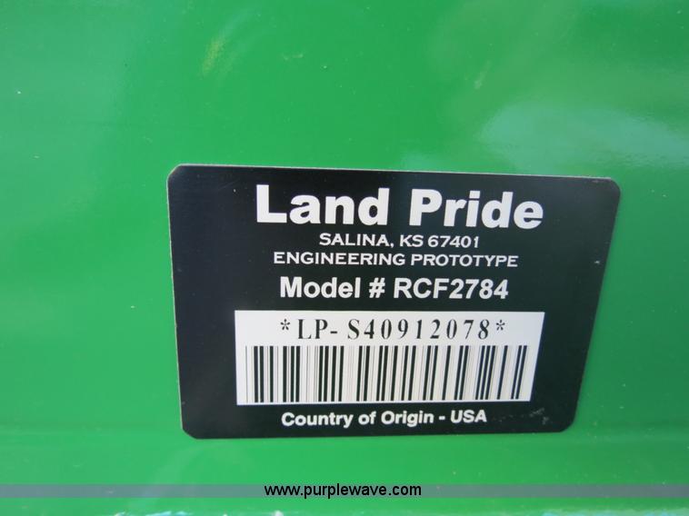 image for item G9539 Land Pride RCF2784 rotary mower