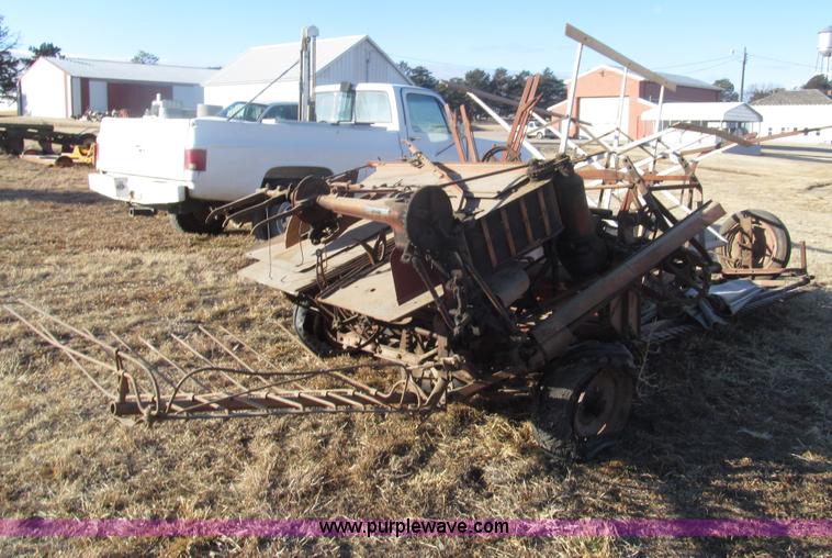 image for item G9580 McCormick-Deering International grain binder