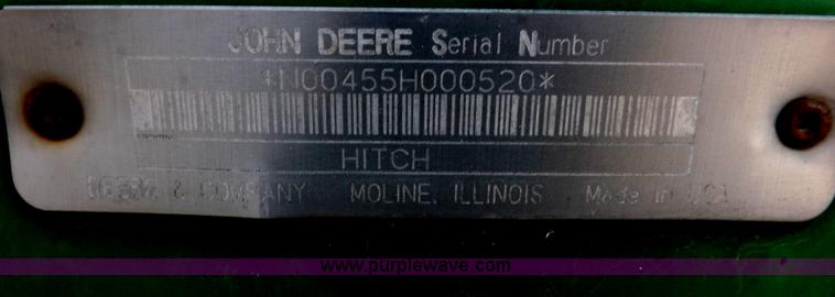 image for item I9185 John Deere 455 grain drill