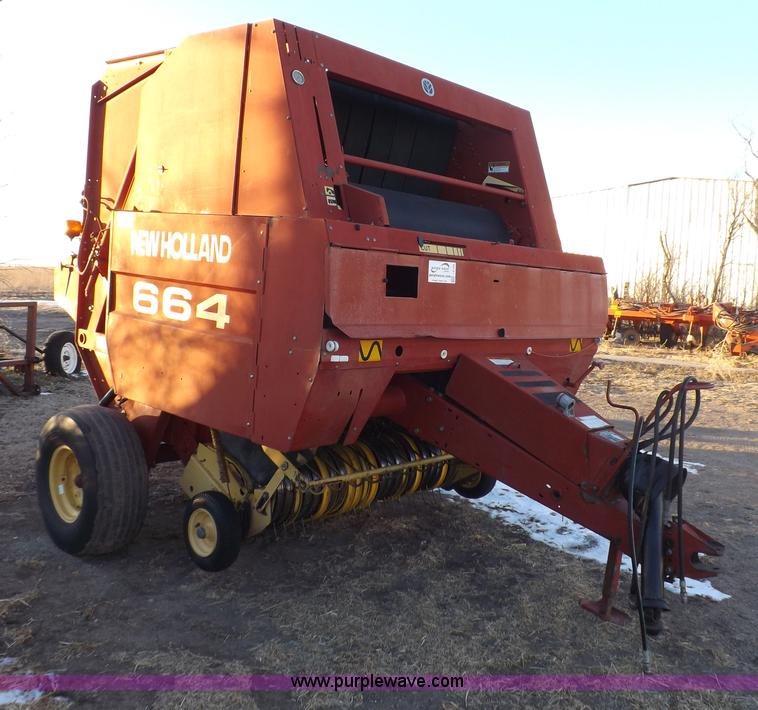 image for item I9188 New Holland 664 baler