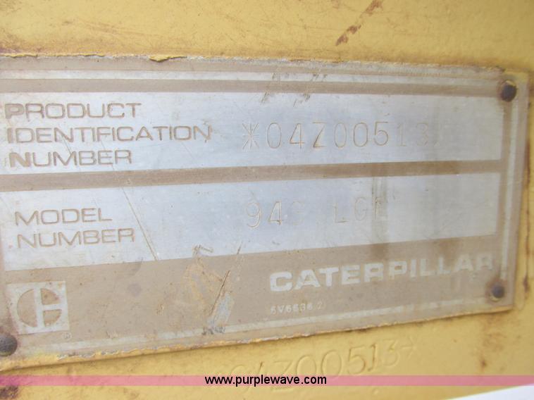 image for item AB9282 1985 Caterpillar 943 LGP track loader