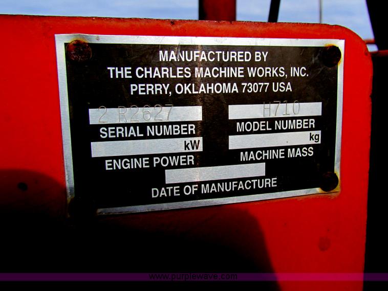 image for item AE9049 Ditch Witch 8020 trencher