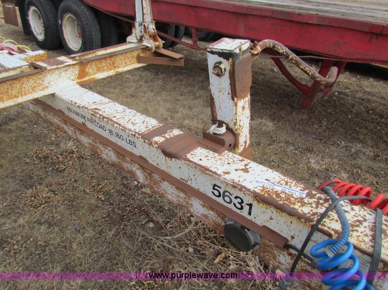 image for item AE9054 1995 Kieffer pole trailer