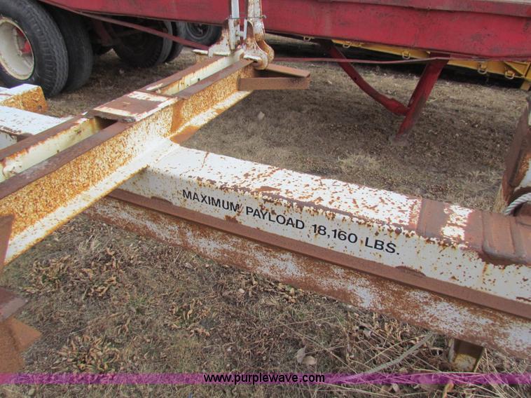 image for item AE9054 1995 Kieffer pole trailer