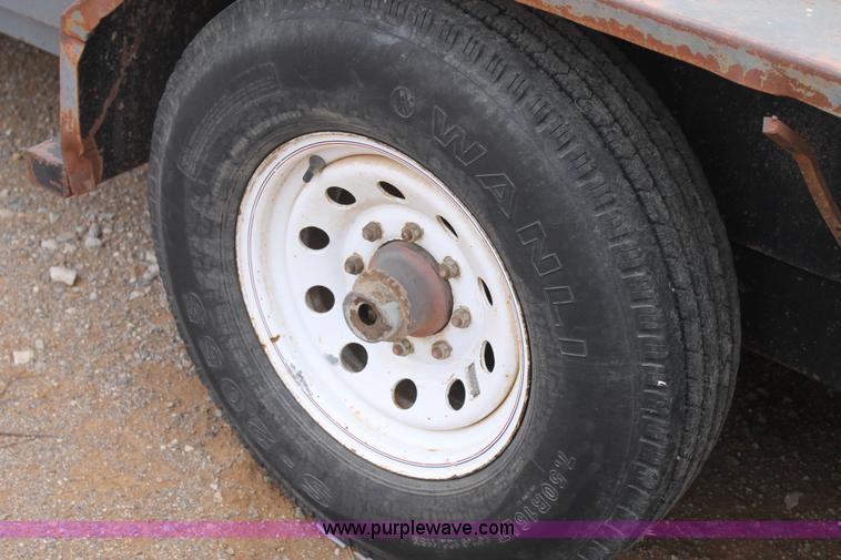 image for item C3679 Shop built 20' gooseneck trailer