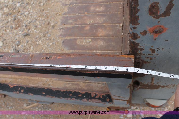 image for item C3679 Shop built 20' gooseneck trailer