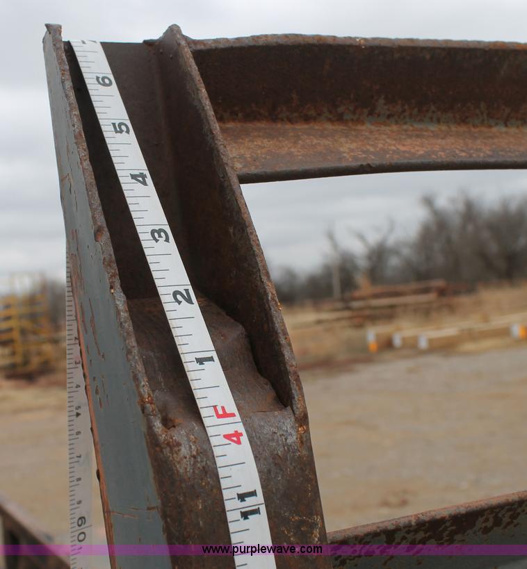 image for item C3679 Shop built 20' gooseneck trailer