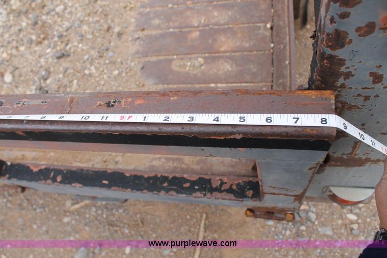 image for item C3679 Shop built 20' gooseneck trailer