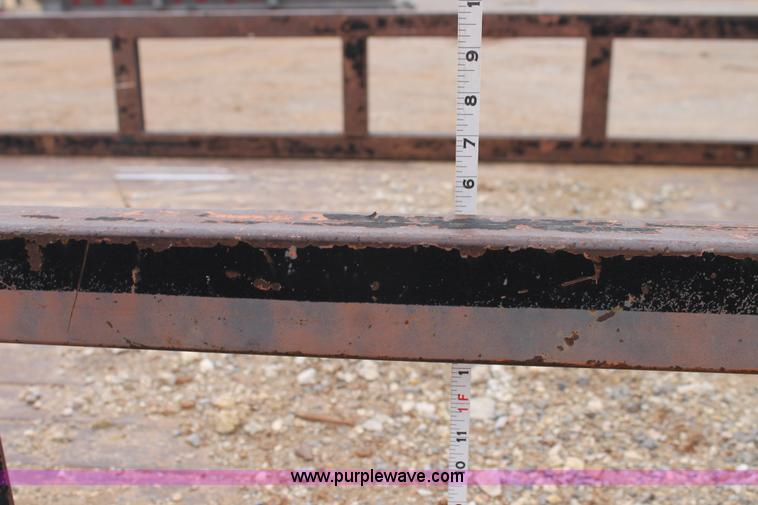 image for item C3679 Shop built 20' gooseneck trailer