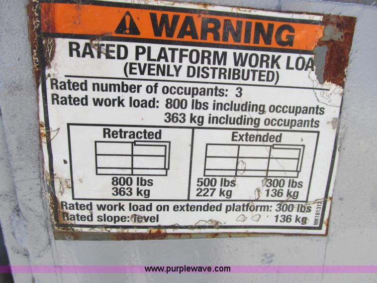 image for item F4849 Terex TS20 scissor lift